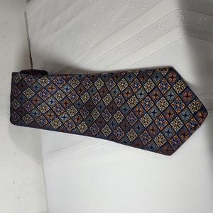Avina "Old World Stain Glass" Jaquard Tie